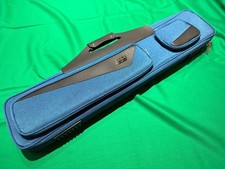 Luxury Billiard Cue Case 4B x 4S Blue Backpack Type New Lightght
