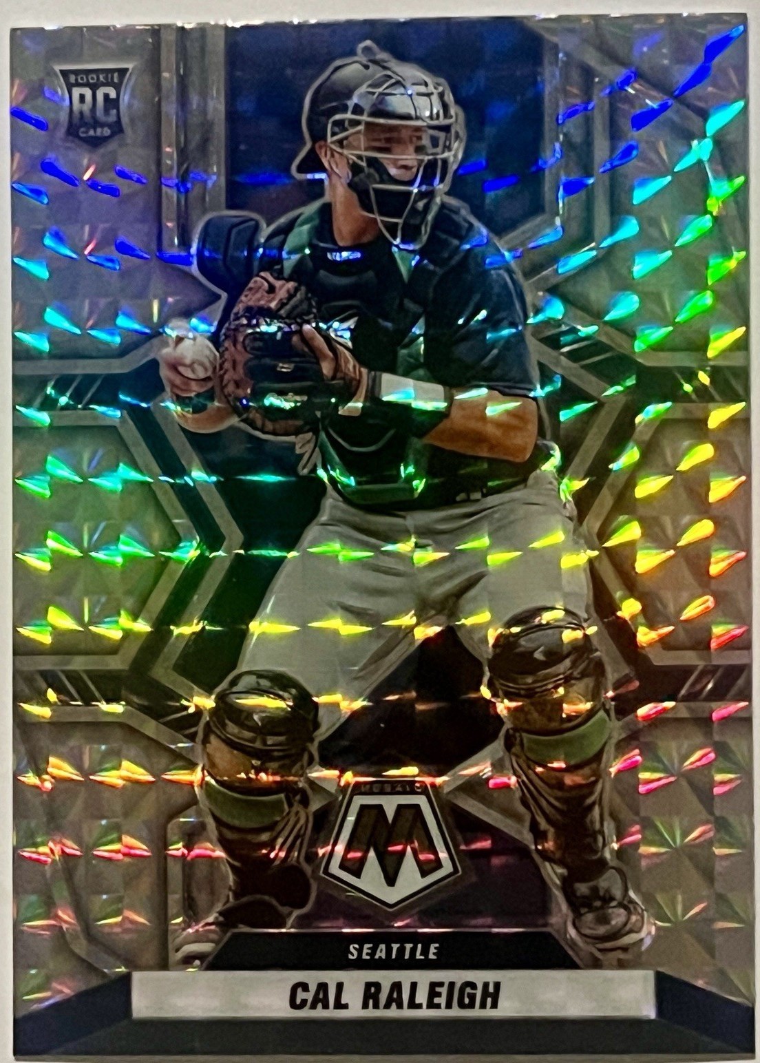 2022 Panini Mosaic - Cal Raleigh #242 for sale | eBay