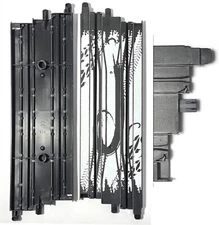 2pc Micro Scalextric 1/64 HO Slot Car 9" STRAIGHT TRACK Add On Unused ML-12891