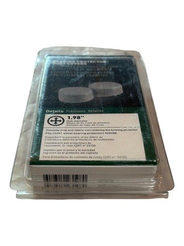 Bearing Protector Dust Covers Curt 23198 - 1.98" Hub Diameter (2 Pack) - Picture 4 of 4