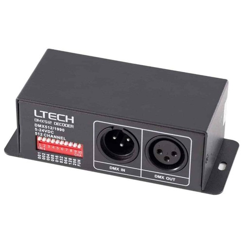 LTech DMX to SPI 512 Channel Digital Signal Decoder (Open Box)
