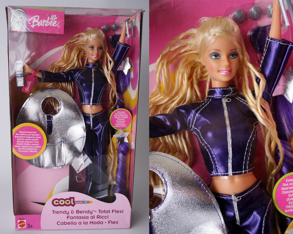 BARBIE 2003 COOL LOOKZ TRENDY & BENDY C0419 MATTEL NEW ! | eBay