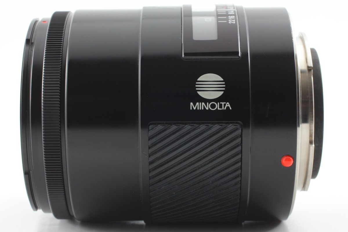 Auto Focus Minolta Lens 35mm CLA'd Early Model [OPT MINT W/ Hood