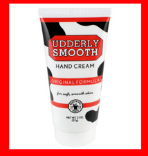 UDDERLY SMOOTH Lightly Scented Hand Cream Moisturizer Lotion 2 oz Travel Purse