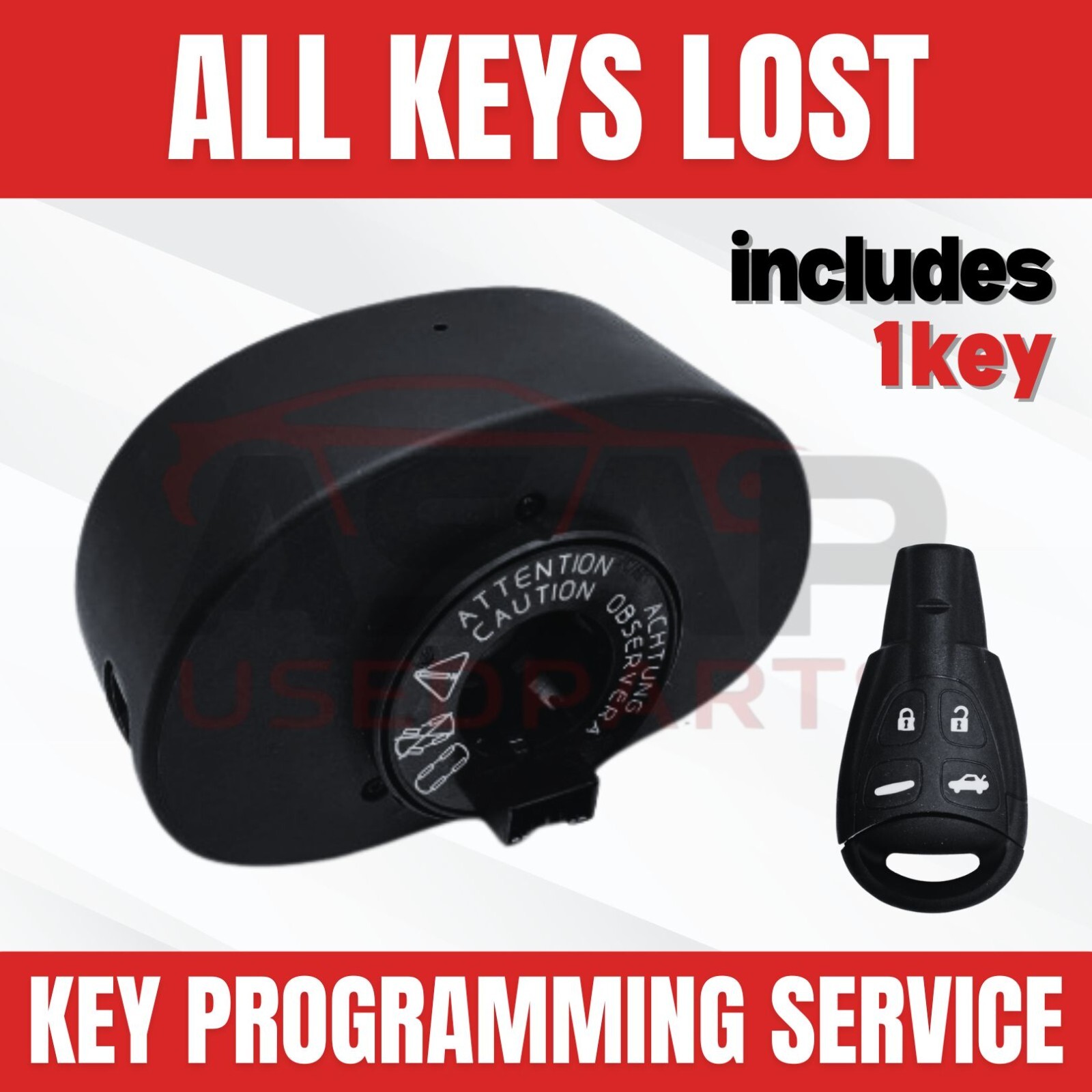 📌 KEY PROGRAMMING ALL KEYS LOST INCLUDES 1 KEY CIM SAAB 9-3 2003-2011 ...