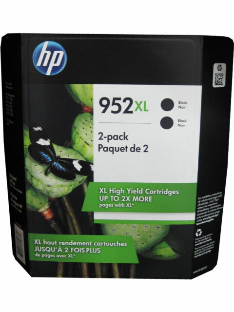 HP 952XL N9K29BN Black Ink XL cartridge - 2 Pieces Sep 2024
