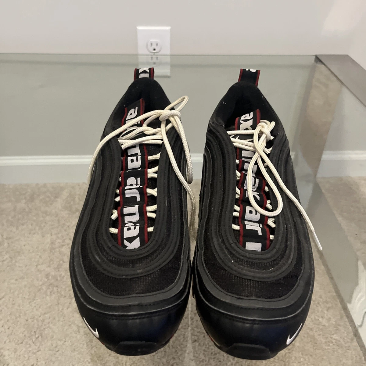 Air max 97 prm (black clearance / white - varsity red)