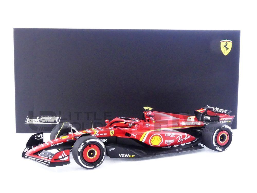LOOKSMART 1/18 - FERRARI SF-24 - 3RD BAHRAIN GP 2024 (C LOOKSMART 1/18 - FERRARI SF-24 - 3RD BAHRAIN GP 2024 (C