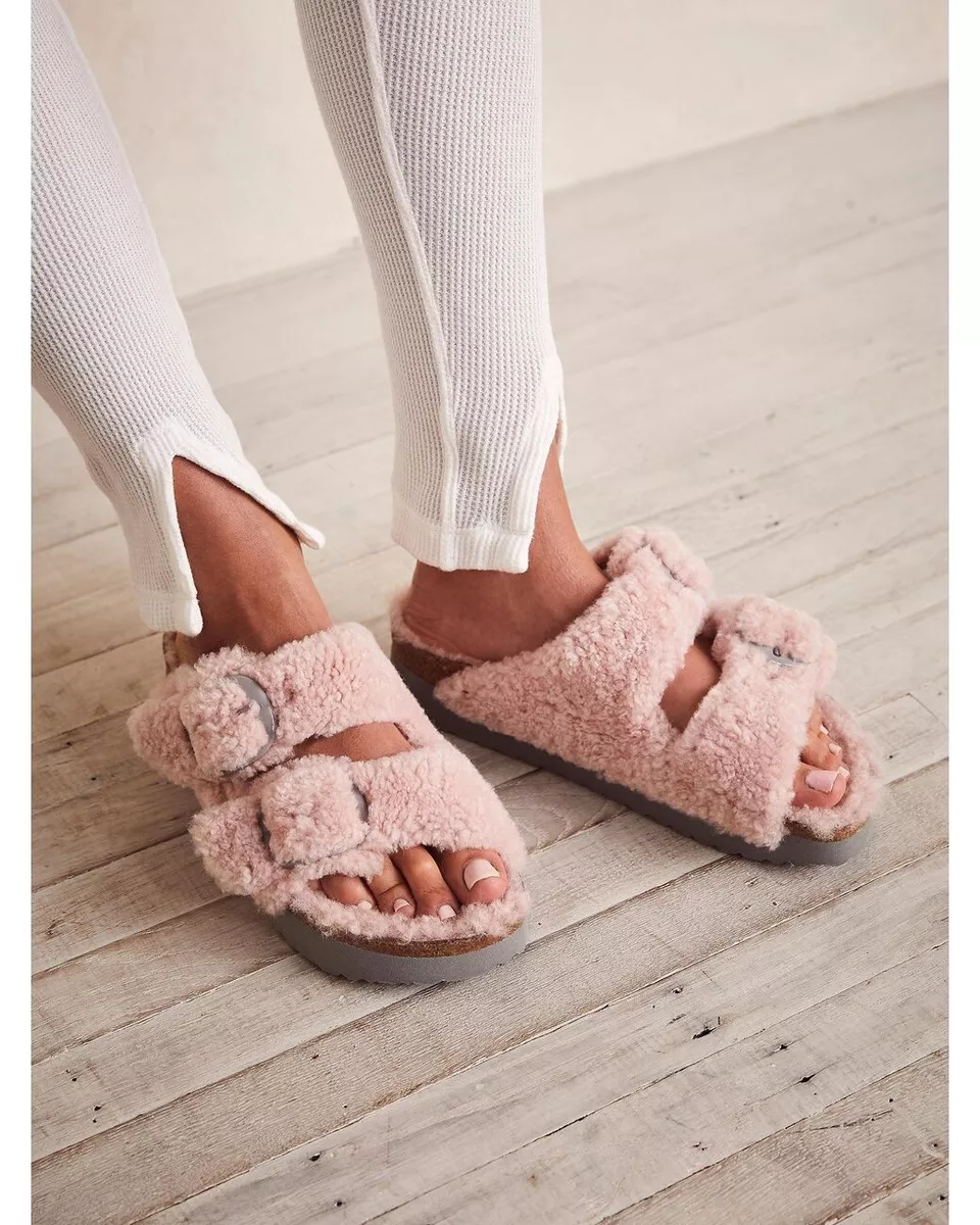 Birkenstock Arizona Teddy Shearling Birkenstock Sandals