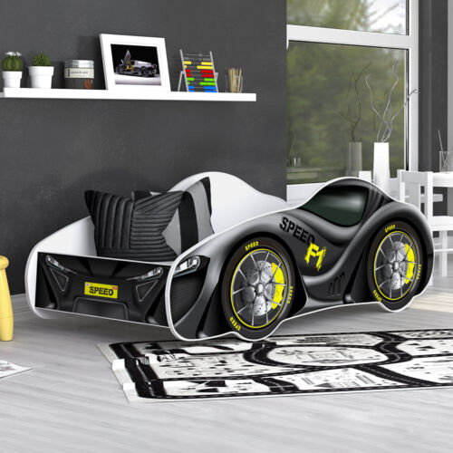 Autobett Kinderbett Car Rennwagen Bett für Jungen Design Matratze nach Wahl NEU - Bild 1 von 21