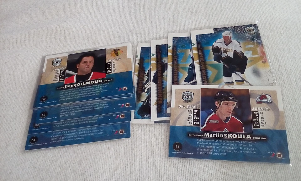 1999-00 Pacific Dynagon Ice 1-99 Hockey  Pick cards that you want/need. - Image 2 of 4