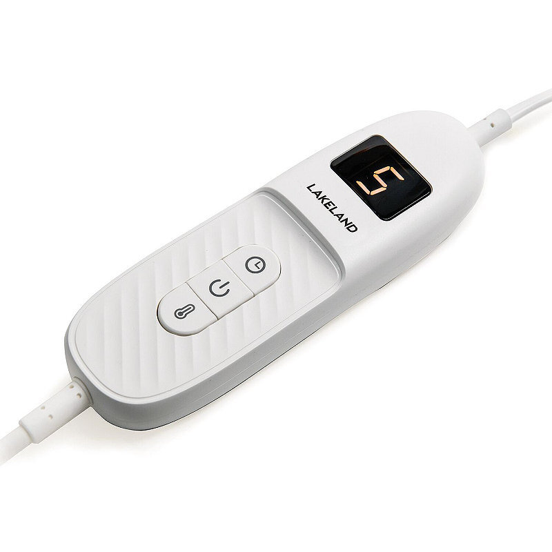 Lakeland Sherpa Electric Heated Throw Grey eBay