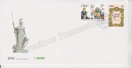 EIRE IRELAND FDC FIRST DAY COVER UNADDRESSED 1993 GAELIC CULTURAL ORG STAMP SET
