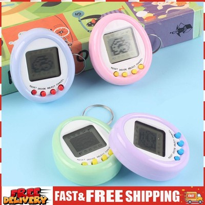 Random Electronic Nostalgic Pet In One Game Toy Machine Keychain Ornaments SN9F
