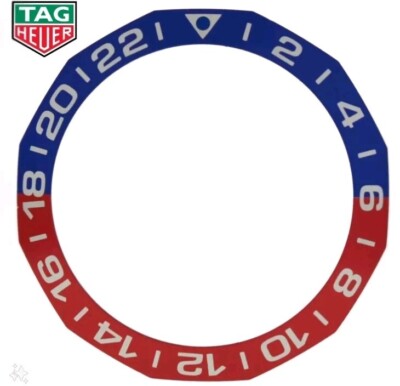 Tag Heuer Aquaracer Pepsi 43mm WAY201F Watch Bezel Insert