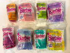 1992 McDonald's/Mattel Barbie With Hair You Can Style Happy Meal Toys- NEW