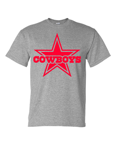 Dallas Cowboys Star T-Shirt All Colors + Design Colors Sizes S-5XL & Youth Kids - Picture 28 of 29