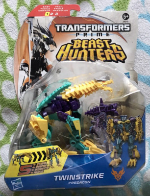 Transformers Beast Hunters DELUXE TWINSTRIKE MOSC Mint Sealed CANCELED Release .