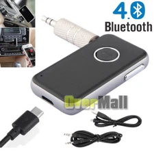 A2DP Bluetooth4.0 Receiver Wireless Home Audio Music Adapter 3.5mm Car Kits