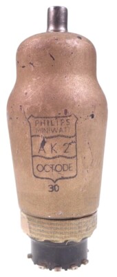 AK2 = 4M1 = TAK2 = TK2 = WE32 Philips Radio Röhre tube Valvola tested #5049