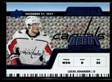 2022-23 Upper Deck Credentials Horizontal Debut Ticket Access Blue Lucas