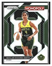 2024 Prizm WNBA Monopoly Silver Holo SP WNBA5 Skylar Diggins-Smith Storm
