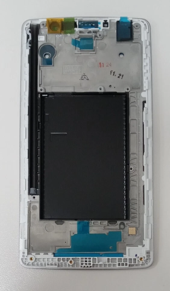 LG G Stylo LCD Marco Bisel Chasis (LS770 / H631 / H635 / MS631) - Blanco Foto 2 de 3