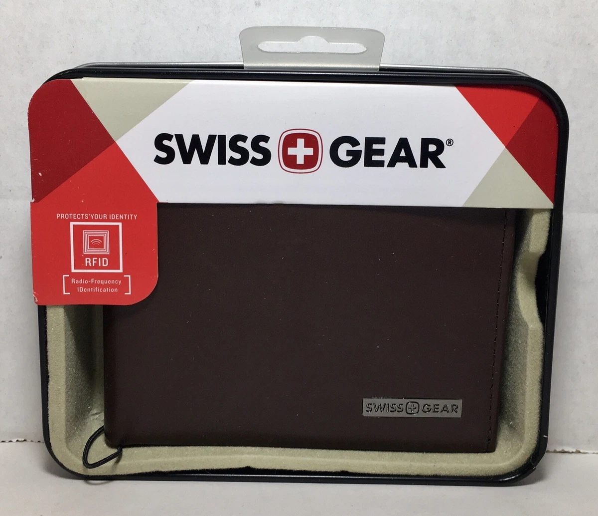 Swiss gear cheap leather wallet