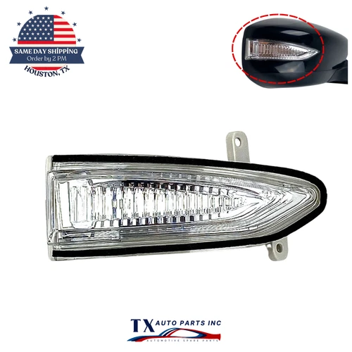 Side Mirror Turn Signal Light For 2013-2018 NISSAN ALTIMA SENTRA Passenger Side