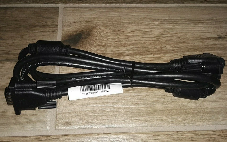 ONE Genuine HP VGA Display Cable TY5K39000K 924318-001 TY5K3900L 9214318-003 - Image 3 of 4