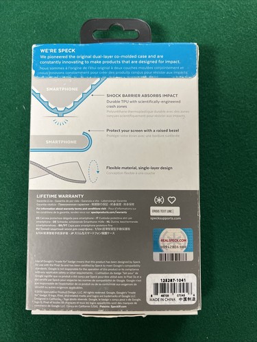 New OEM Speck Presidio Lite Black Case For Google Pixel 3a - Picture 2 of 2