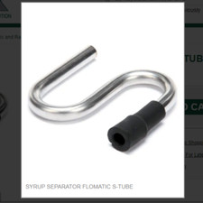 SYRUP SEPARATOR FLOMATIC S-TUBE # 1089-00