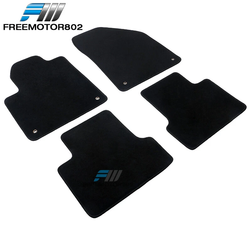 Alfombrillas de nailon antideslizantes para Jeep Cherokee 14-23 4 piezas negras Foto 3 de 4