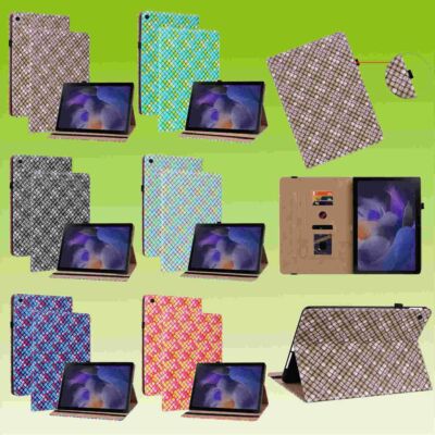 For Tablet Design Pattern Pouch Faux Leather Sleeve Pouch Cover Protective Case Accessories