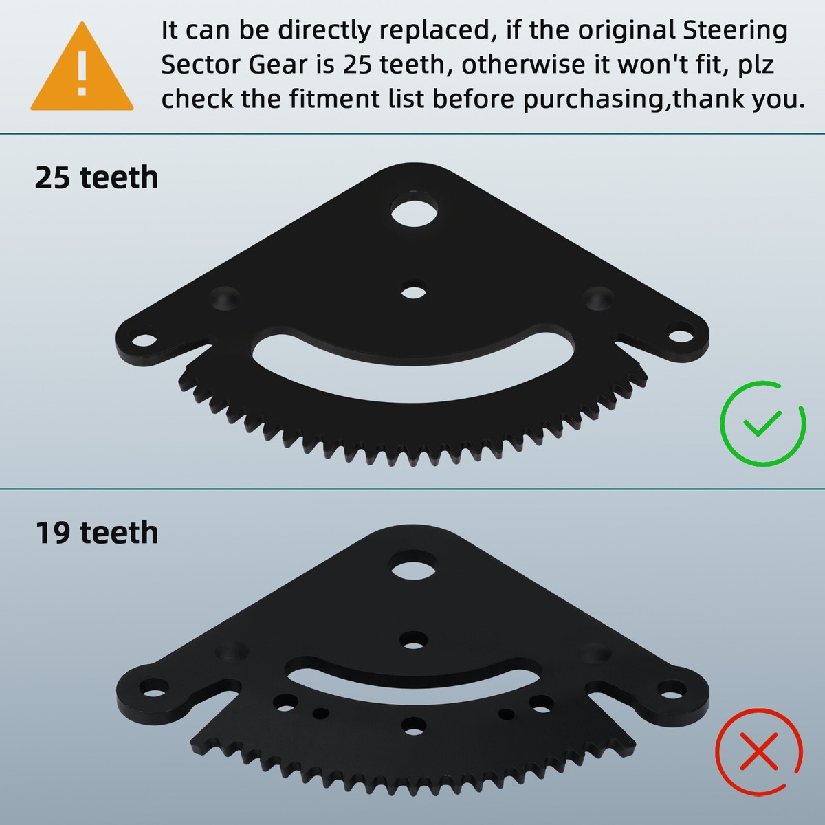 Ricambi Per Retrofit Per Trattori Sterzo Settore Ingranaggio Per Trattorini John Deere Serie L 1 Pz - Foto 5