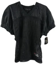 S.A. GEAR YOUTH Football Practice Jersey L/XL - Black