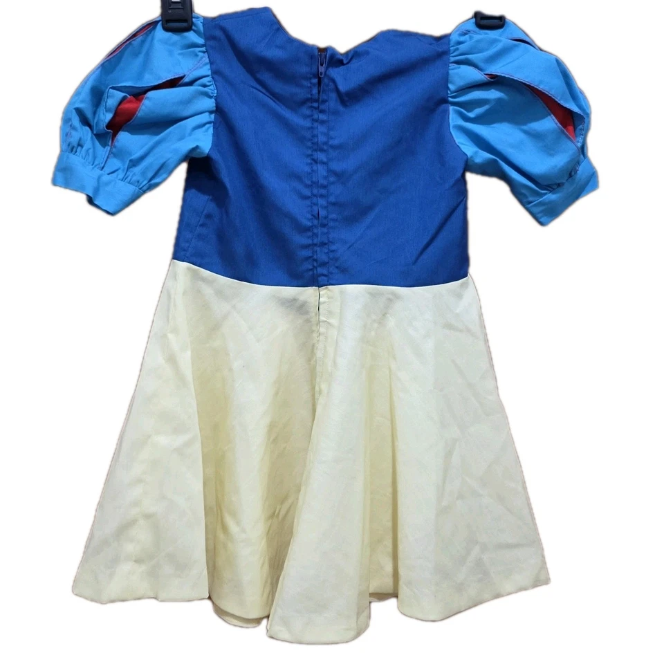 Blancanieves Hecho a Mano Niñas Vestido Juego Disfraz Princesa Disney Foto 2 de 4
