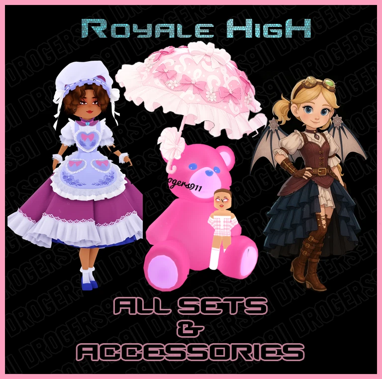 ROYAL HIGH 🌸 ALL SETS & ACCESSORIES 💫 – CHEAPEST PRICES! (Read Description)
