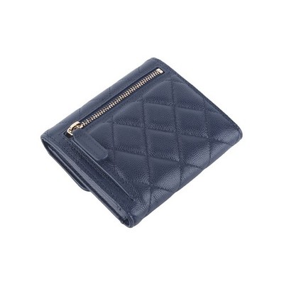 CHANEL Classic Flap Women Wallet Navy AP0231 36675K-4 152747008 [P
