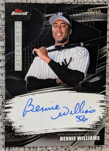 2026 Topps Finest Bernie Williams Black (RAW)