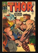 Thor #126 FN+ 6.5 1st issue Hercules Cover! Jack Kirby Cover! Marvel 1966