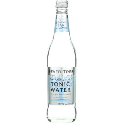 Fever Tree, Premium Tonic Water Refreshingly Light, 16.9 Oz(Case Of 8)