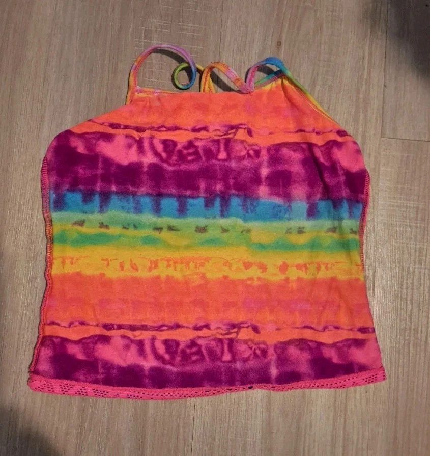 Camiseta Tankini Reversible OP Ocean Pacific Rosa Niña L (10-12) Foto 3 de 4