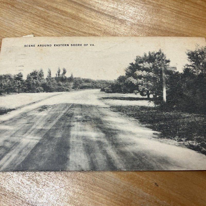 1957 Postcard Scene Around Eastern Shore Of Va. 