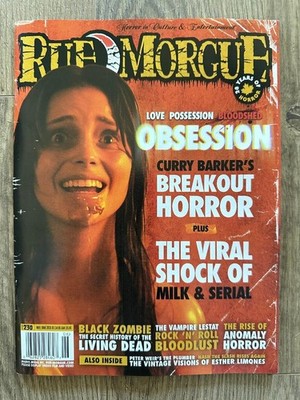 2026 RUE MORGUE Issue 230 May June Issue BLOODSHED OBSESSION Black Zombie ROCK n