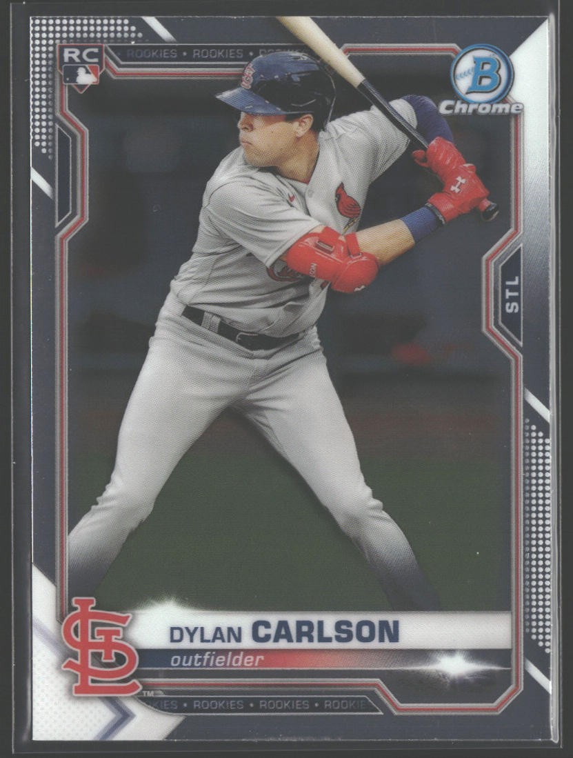 2021 Bowman Chrome #45 Dylan Carlson