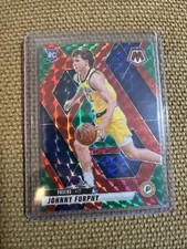 2024-25 Panini Mosaic Basketball JOHNNY FURPHY Rookie #202 Red Mosaic Prizm