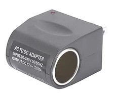 110V - 240V AC Plug To 12V DC Car Cigarette Lighter Converter Socket Adapter NEW