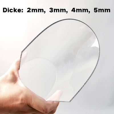 Polycarbonat (pc) Platte (folie) Zuschnitt Bruchfest Klar Transparent 2mm - 5mm - Bild 1 von 4