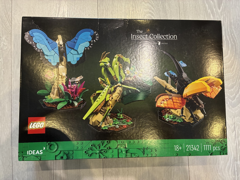 LEGO Ideas 21342 The Insect Collection - BRAND NEW AND SEALED